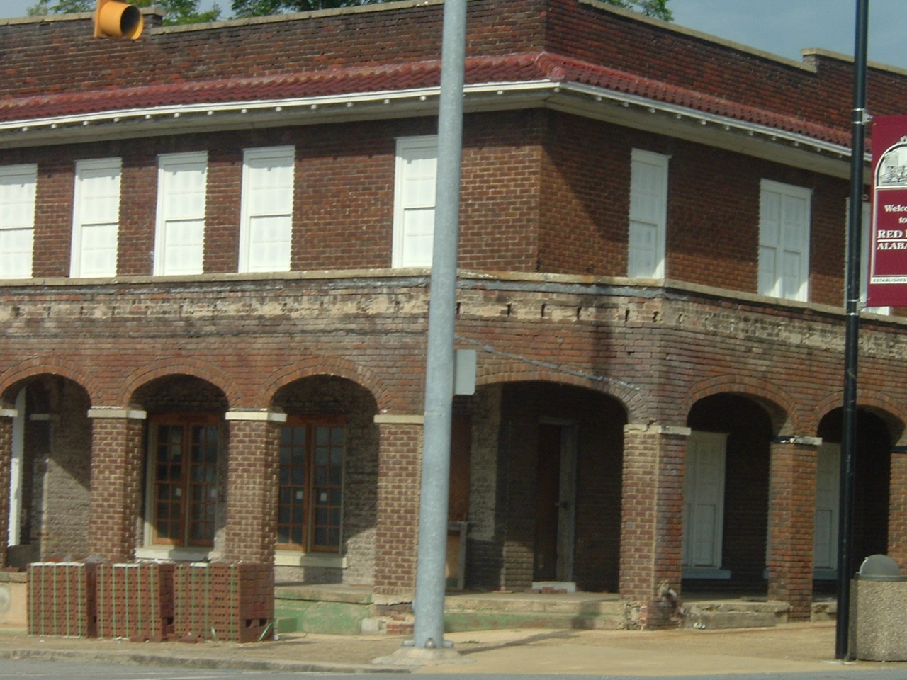 Historic Red Bay building detail