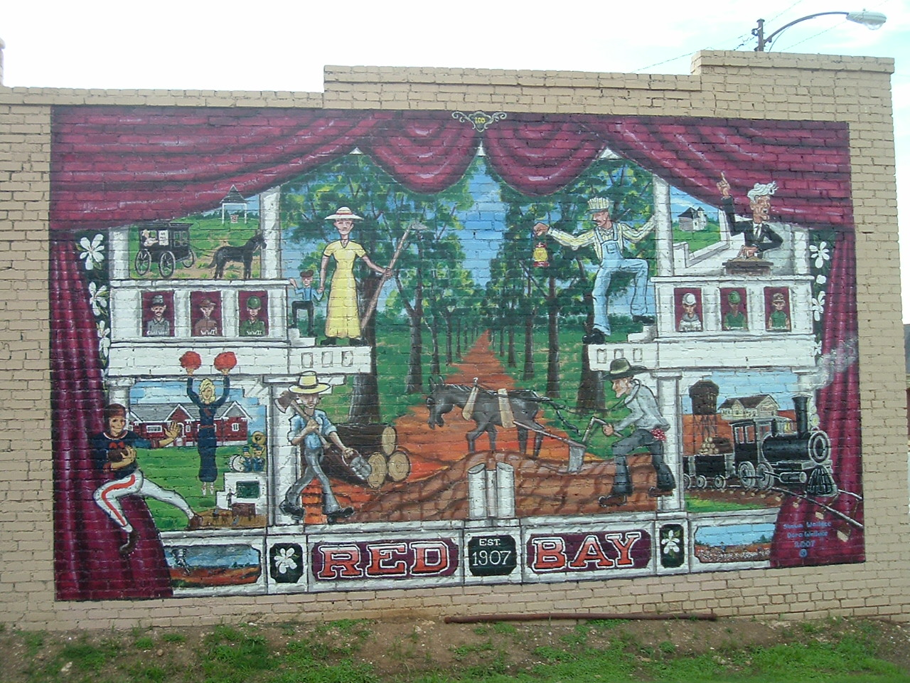 Red Bay mural
