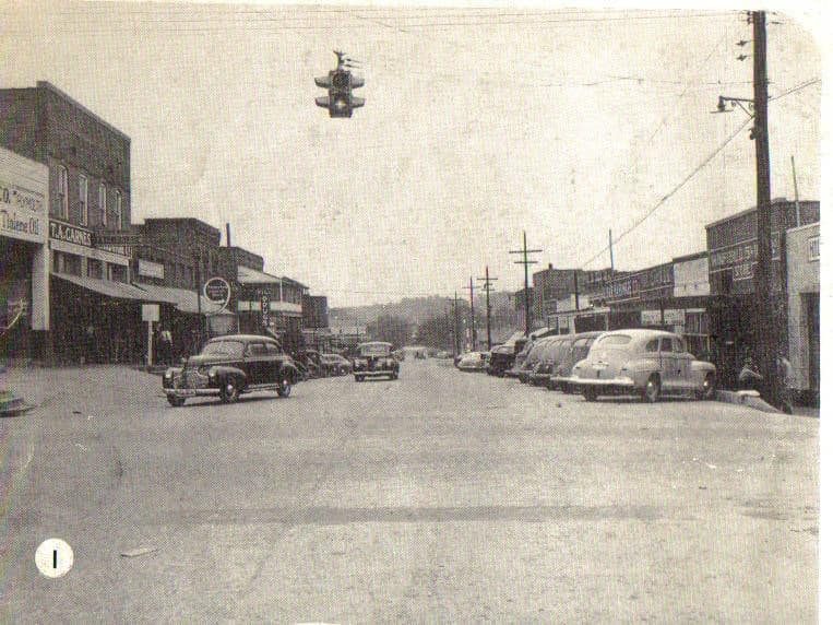 Second historic view of downtown Winfield