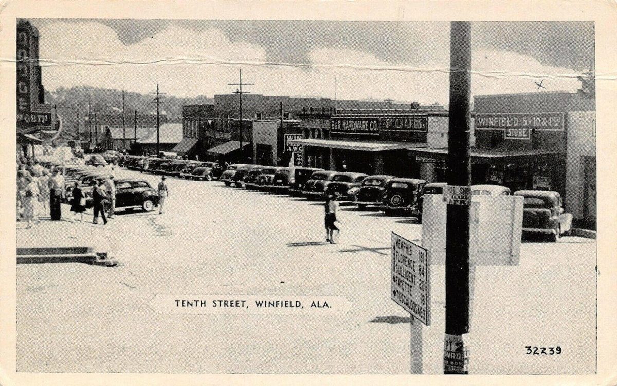 Historic downtown Winfield